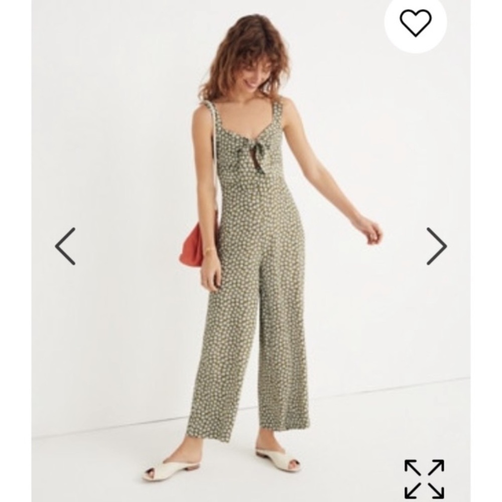 ISO Madewell Plumeria Cutout Jumpsuit